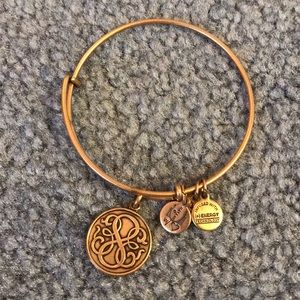 Alex and Ani gold bracelet